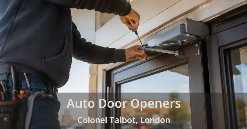 Auto Door Openers Colonel Talbot, London - ON
