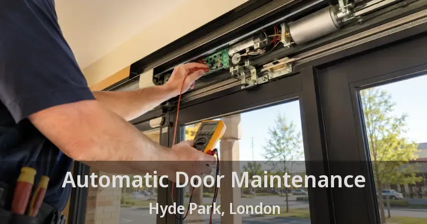 Automatic Door Maintenance Hyde Park, London - ON