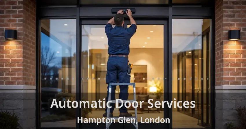 Automatic Door Services Hampton Glen, London - ON