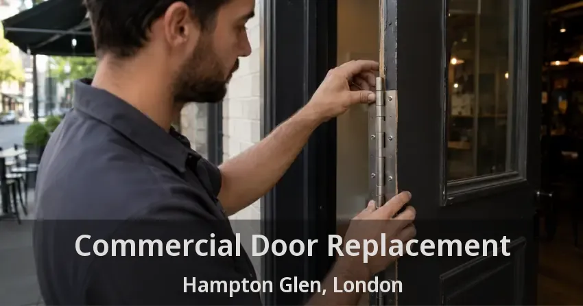 Commercial Door Replacement Hampton Glen, London - ON