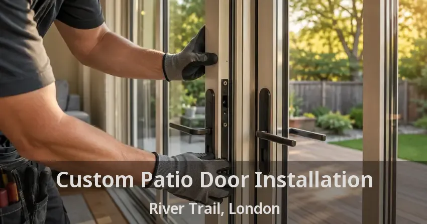 Custom Patio Door Installation River Trail, London - ON