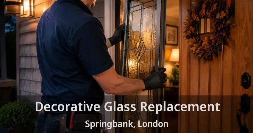 Decorative Glass Replacement Springbank, London - ON