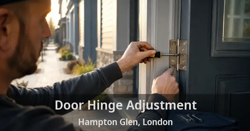 Door Hinge Adjustment Hampton Glen, London - ON