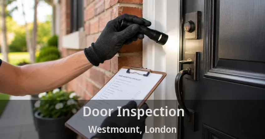 Door Inspection Westmount, London - ON