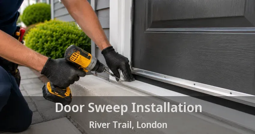 Door Sweep Installation River Trail, London - ON