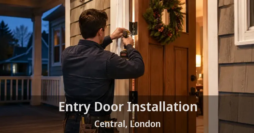 Entry Door Installation Central, London - ON