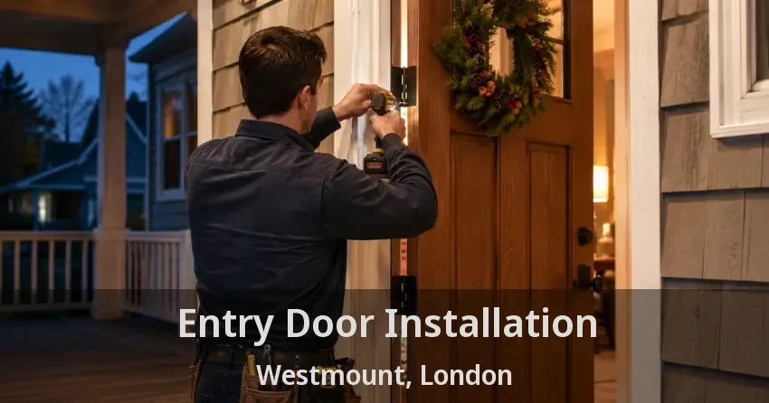 Entry Door Installation Westmount, London - ON