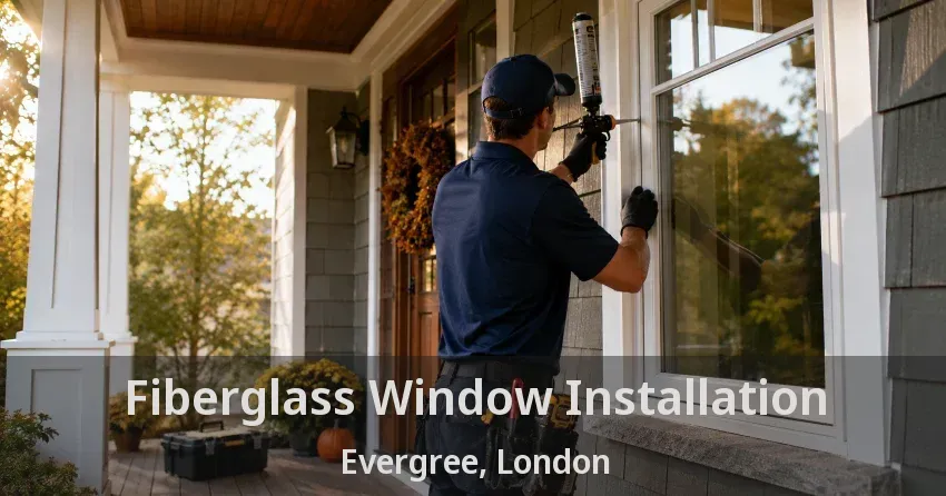Fiberglass Window Installation Evergree, London - ON
