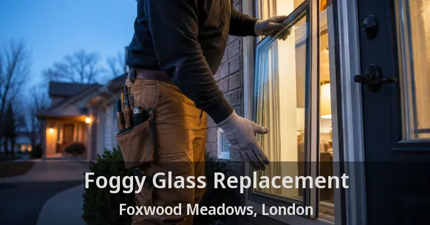 Foggy Glass Replacement Foxwood Meadows, London - ON
