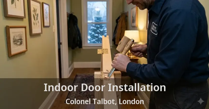 Indoor Door Installation Colonel Talbot, London - ON