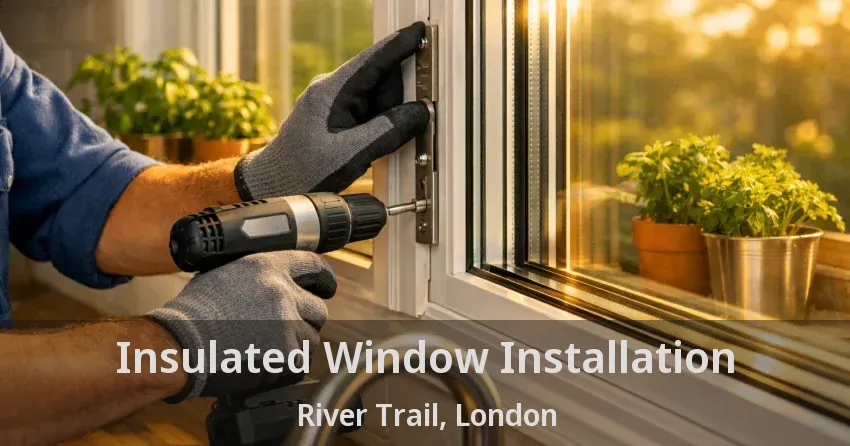 Insulated Window Installation River Trail, London - ON
