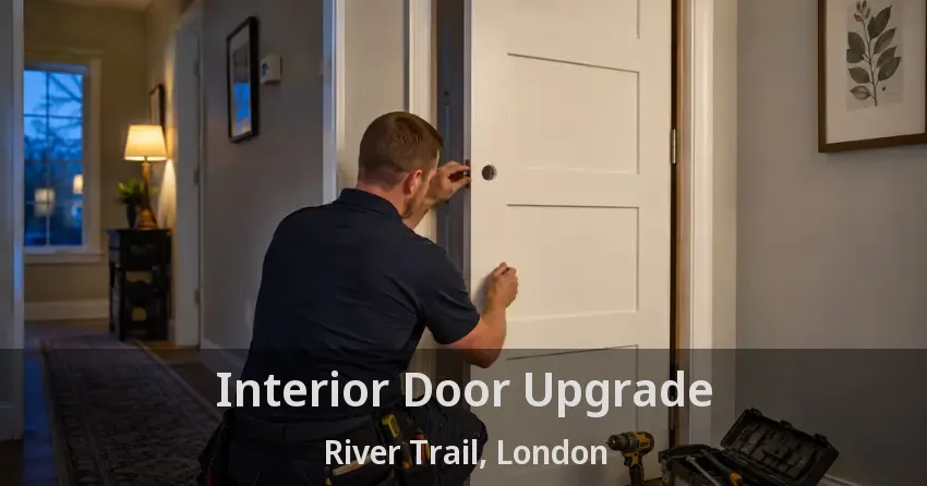 Interior Door Upgrade River Trail, London - ON