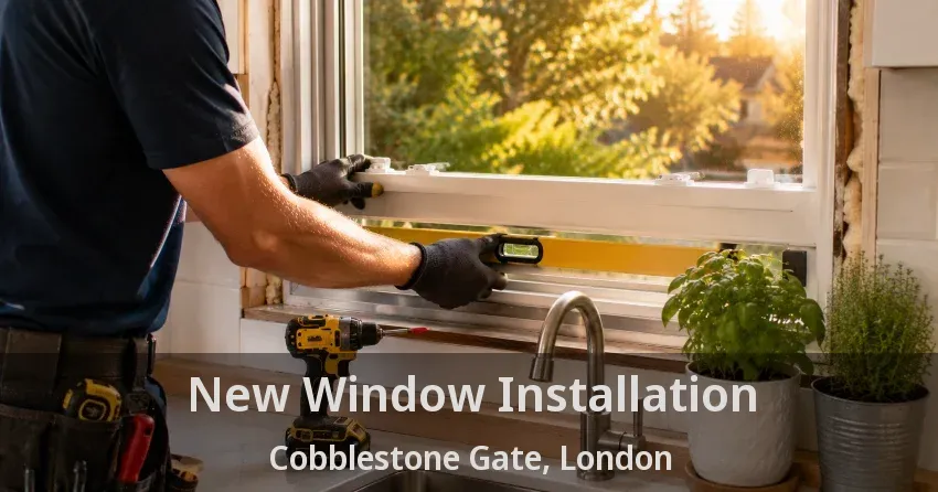 New Window Installation Cobblestone Gate, London - ON