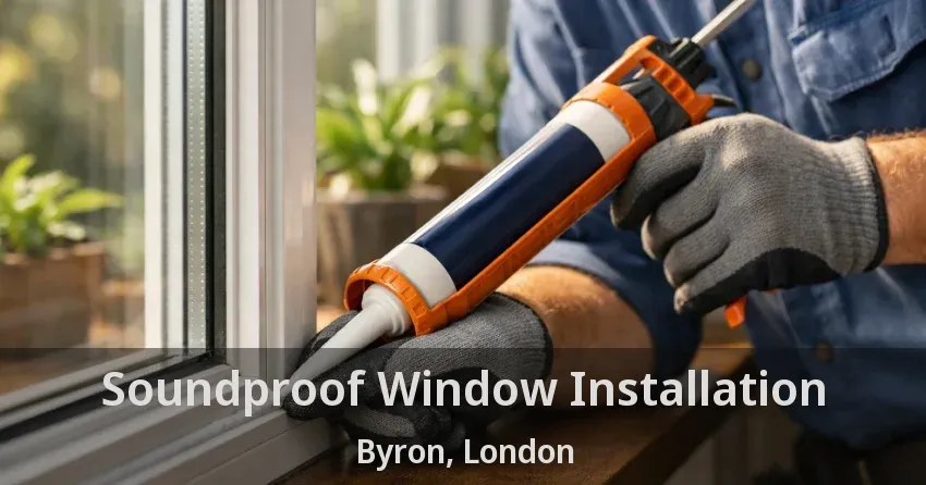 Soundproof Window Installation Byron, London - ON