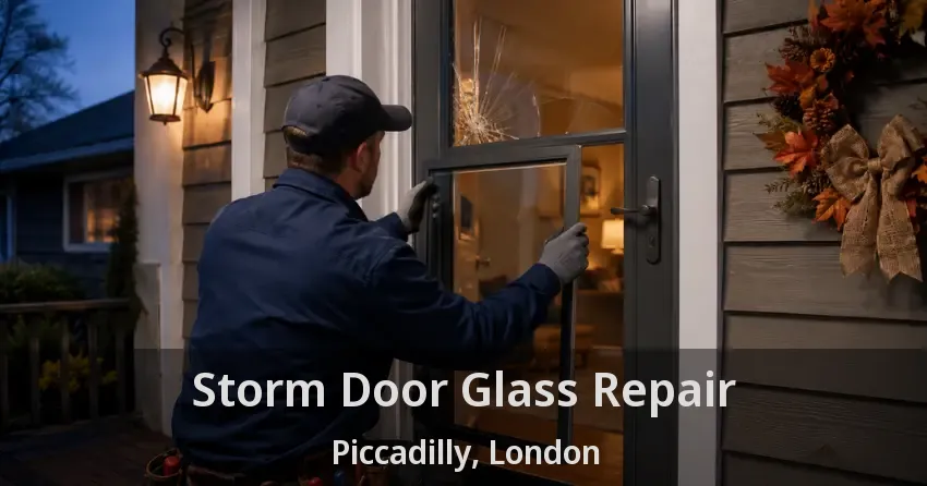 Storm Door Glass Repair Piccadilly, London - ON