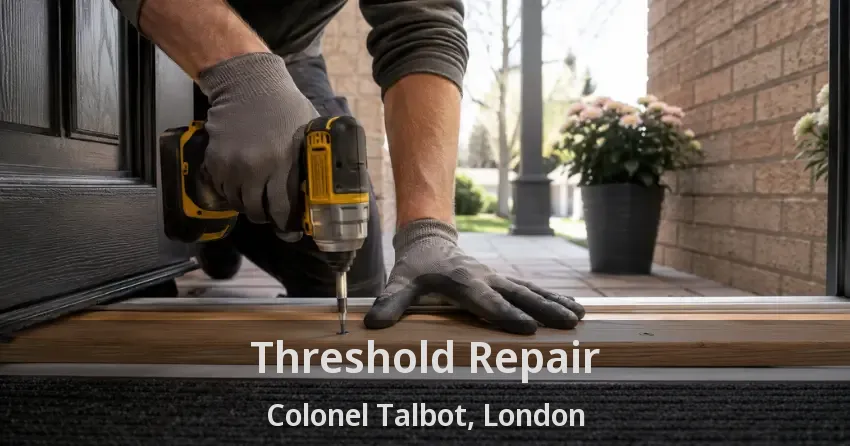 Threshold Repair Colonel Talbot, London - ON