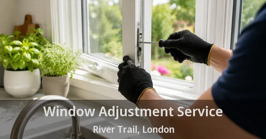 Window Adjustment Service River Trail, London - ON