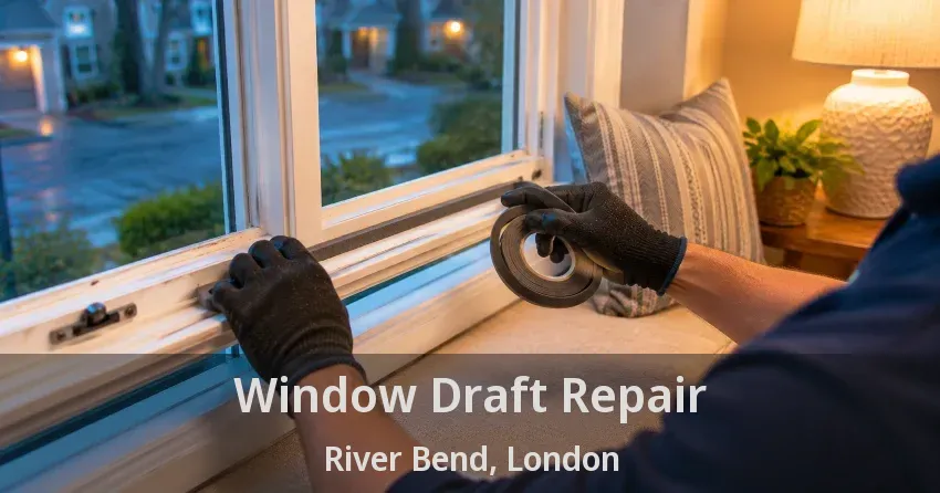 Window Draft Repair River Bend, London - ON