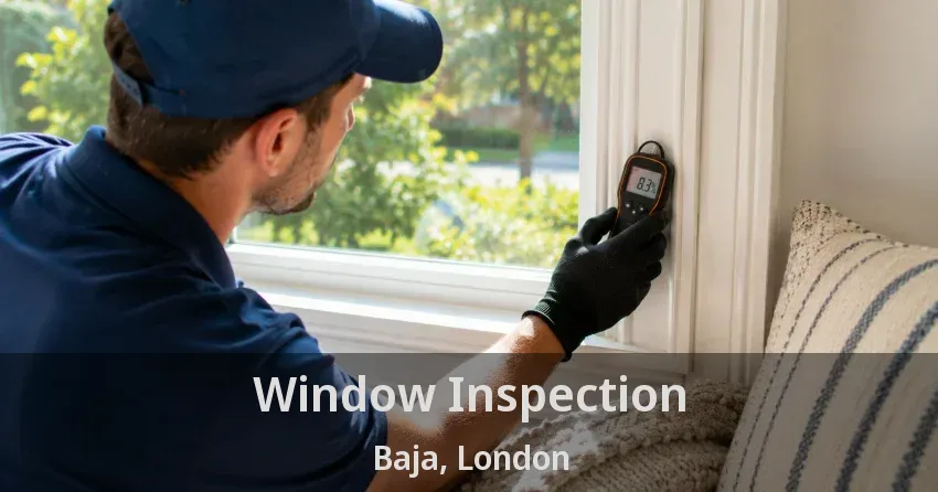 Window Inspection Baja, London - ON