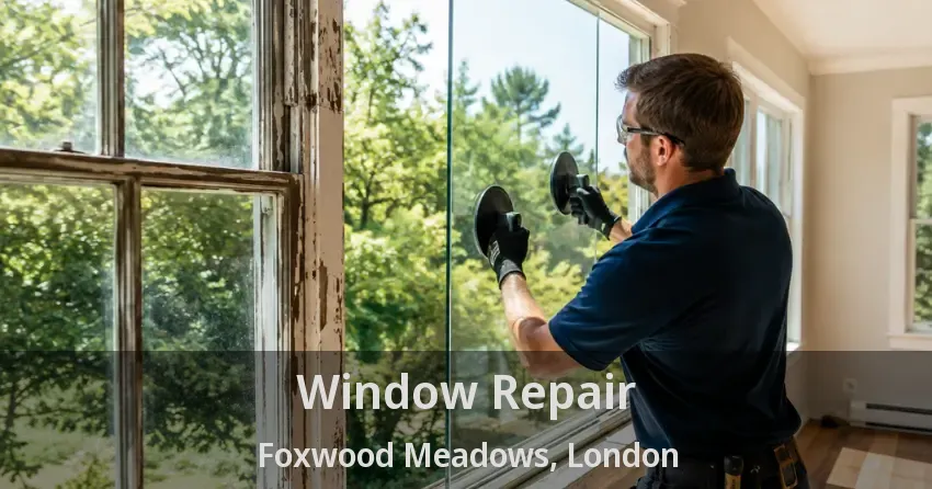 Window Repair Foxwood Meadows, London - ON