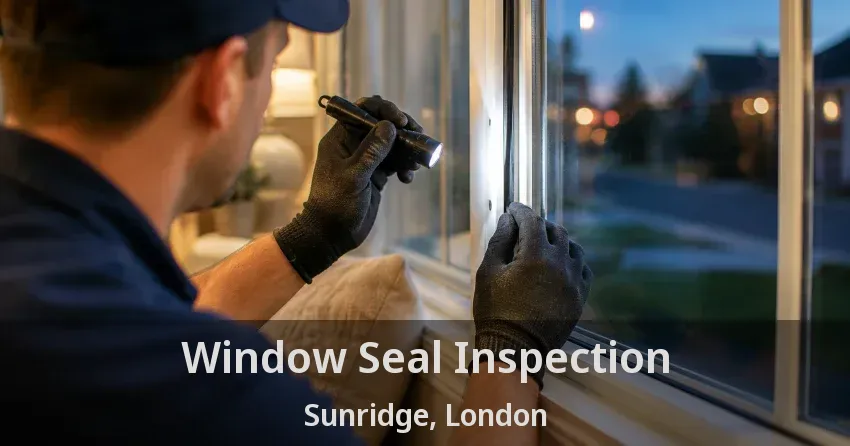 Window Seal Inspection Sunridge, London - ON