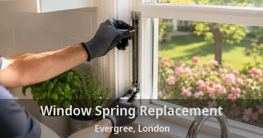 Window Spring Replacement Evergree, London - ON