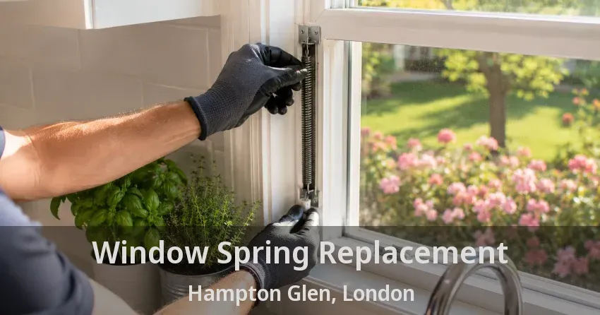 Window Spring Replacement Hampton Glen, London - ON