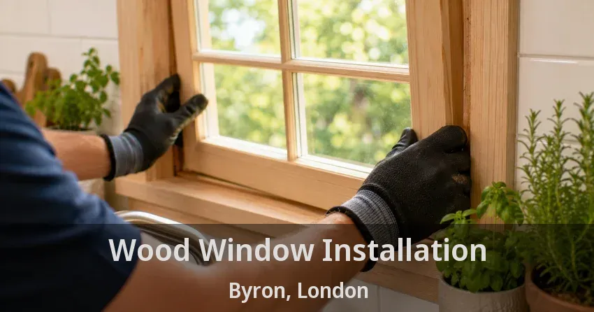 Wood Window Installation Byron, London - ON
