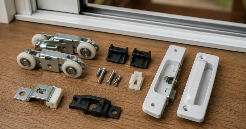 sliding door broken Bostwick, London roller and track inspection